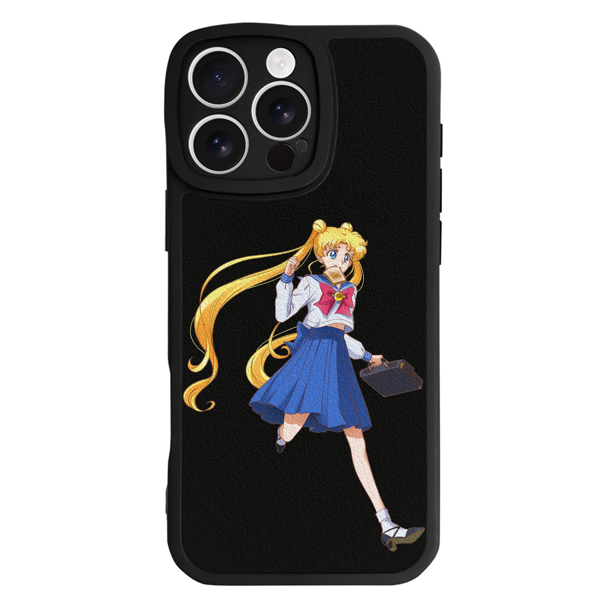 （画像用） 美少女戦士セーラームーン 愛野 美奈子 あいの みなこ Sailor Moon Aino Minako 【iPhone 16シリーズ対応】シリコンスマホケース（レザー調） 材質：シリコン